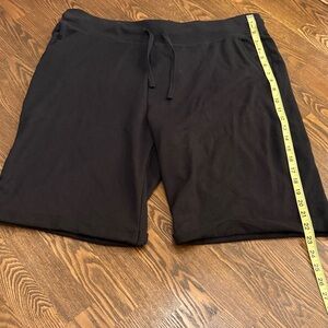 Hanes Women’s Black Bermuda Shorts